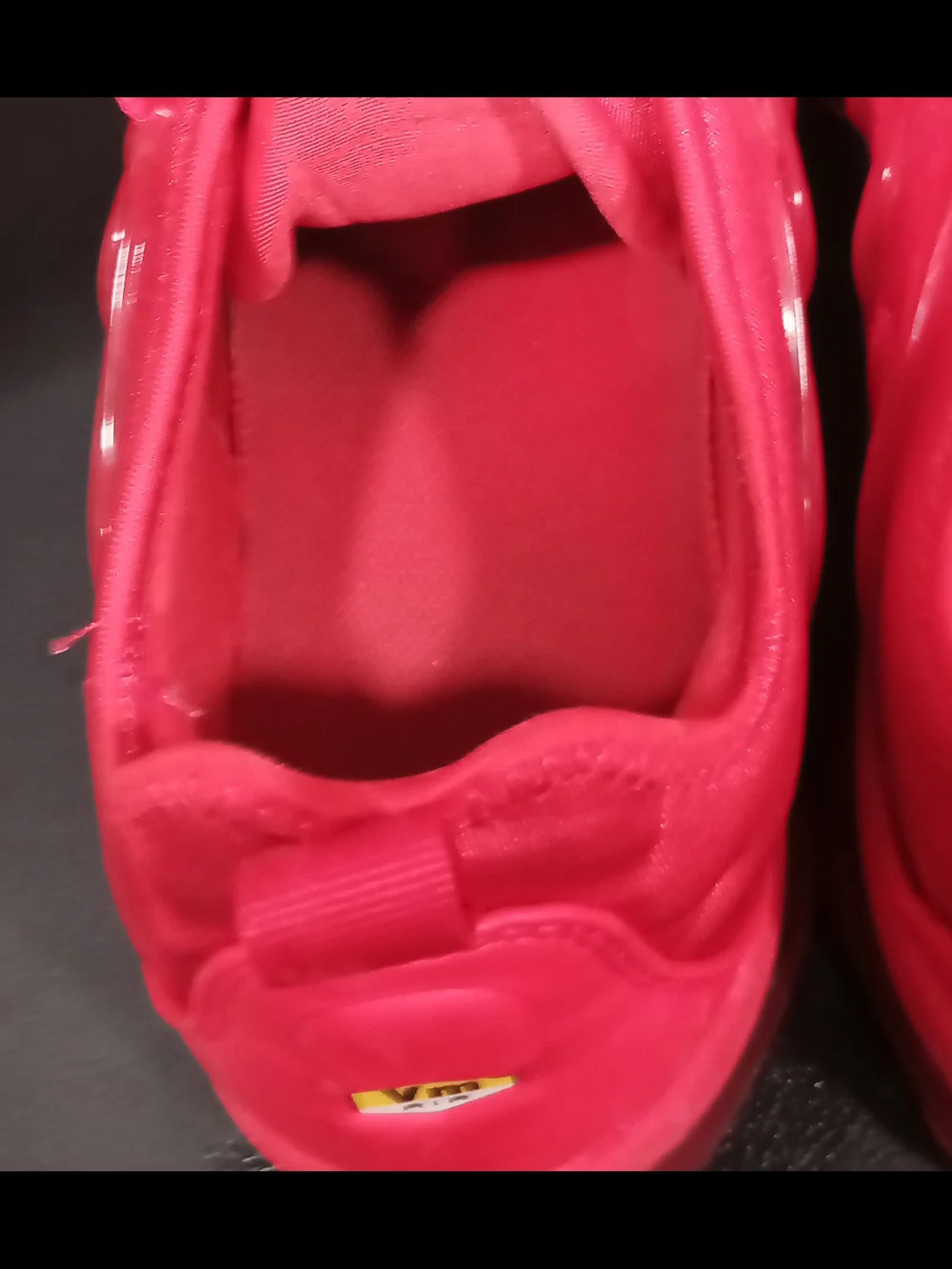 Nike Air VaporMax Plus Triple Red Athletic Sneakers